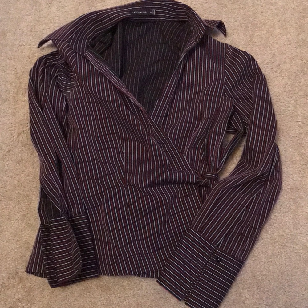 Limited wrap blouse